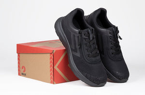 BILLY Men's Black to the Floor Sport Inclusion Too Athletic Sneakers (EasyOn) - shoekid.ca