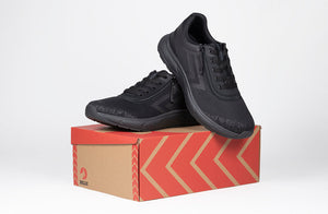 BILLY Men's Black to the Floor Sport Inclusion Too Athletic Sneakers (EasyOn) - shoekid.ca