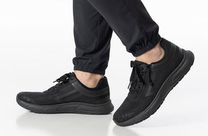 BILLY Men's Black to the Floor Sport Inclusion Too Athletic Sneakers (EasyOn) - shoekid.ca