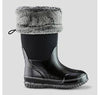 Cougar Snuggle Black Waterproof Neoprene Boys Winter Boots -35C