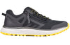Men&#39;s Charcoal/Yellow BILLY Inclusion Trail Sneakers -Shoekid.ca