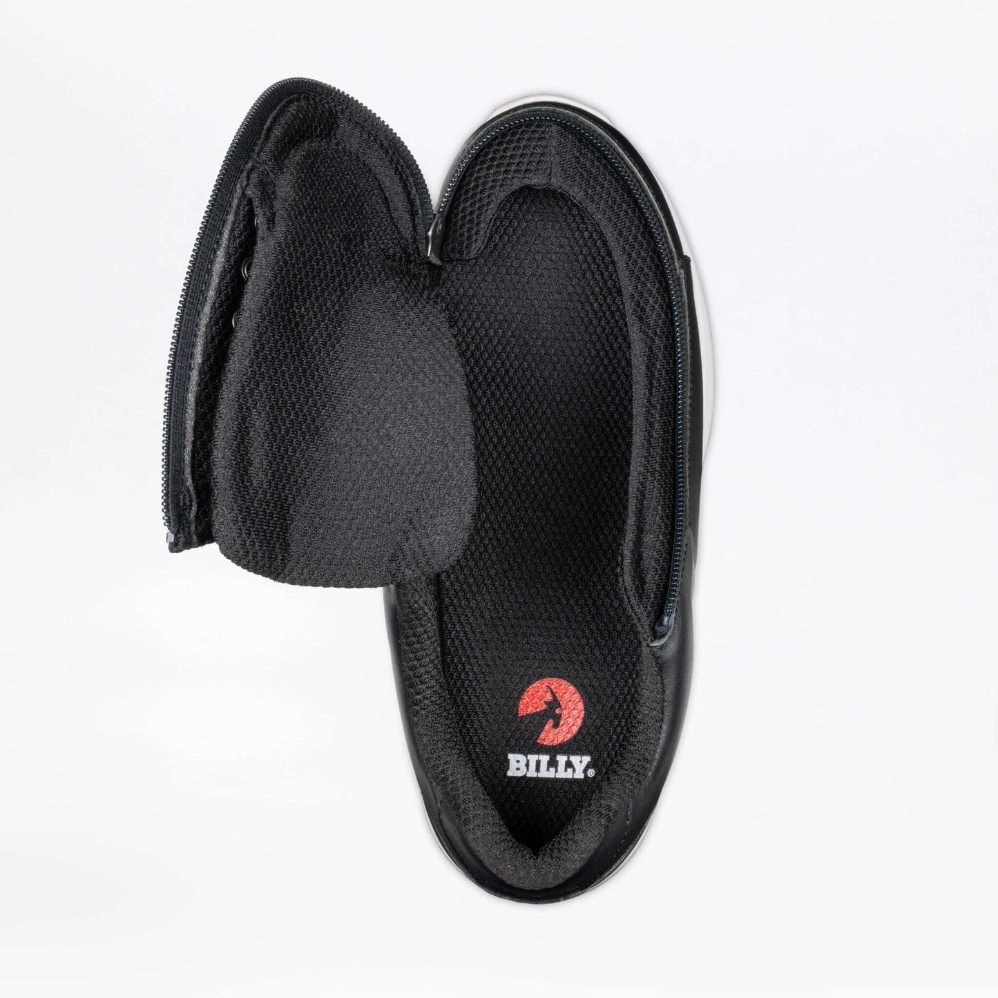 Women's Black Leather BILLY Comfort Plush -Shoekid.ca