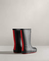 Original Kids First Classic Insulated Black/Logo Red Rain Boots - ShoeKid.ca
